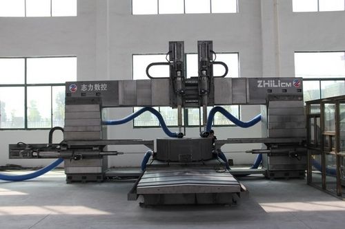 Cnc Movable Worktable Drilling Machine For Graphite Blocks