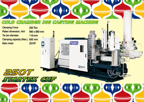 250ton Cold Chamber Die Casting Machine