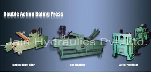 hydraulic baling press