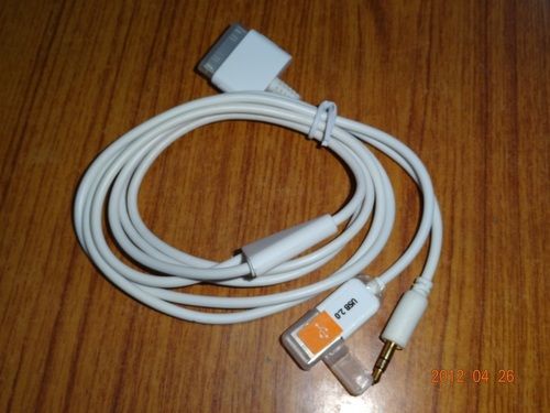  USB AUX ऑडियो डेटा चार्जर केबल 