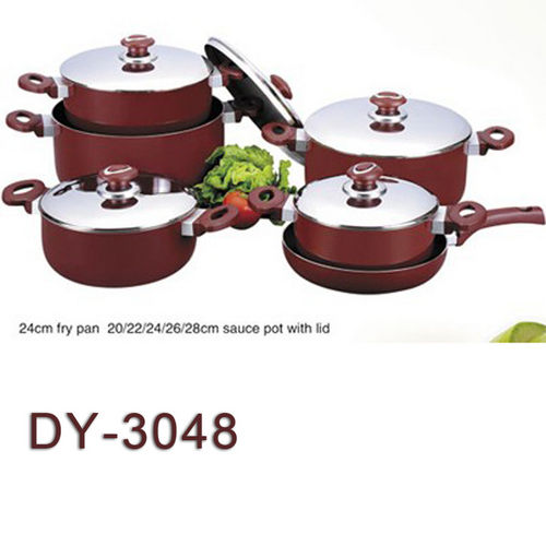 11Pcs Aluminum Cookware Set