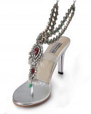 Jeweled Bridal Sandal