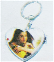 Heart Mirror Keychain