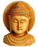 Wooden Budha Brust 