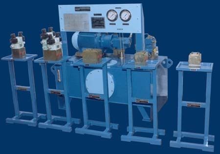 Hydraulic Power Pack And Valve Stands