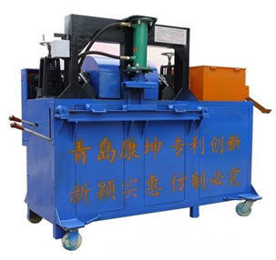 Scaffold Steel Tube Straightening And Rust Removing Machine