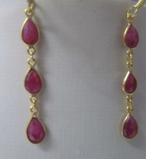 Ruby Earrings 