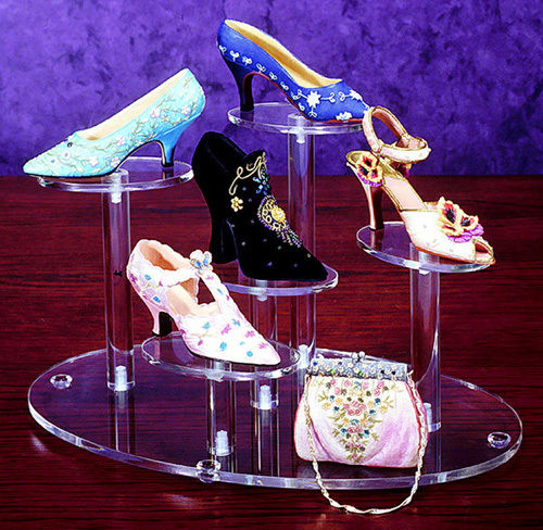 Acrylic Shoe Display Rack