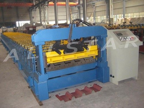 IBR Forming Machine - Color Steel & Galvanized Steel, 0.3-0.8mm Thickness, PLC-Controlled & 10-15m/min Speed