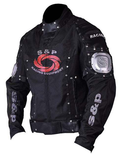 Motorcycle Jacket - 100% Polyester, Size M/L/XL, Black | Anti-UV, Breathable, Quick Dry, Waterproof, Windproof