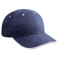 Base Ball Cap With Sandwich Visor