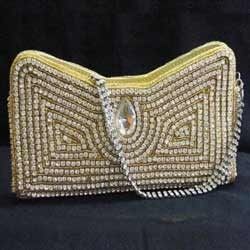 Pear Crystal Clutch Evening Bag