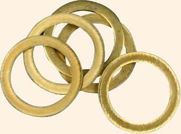 Brass Washers - High Precision, Dimensional Accuracy | Ideal for Electro-Mechanical Applications