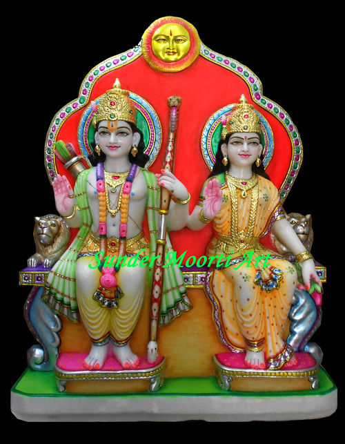 Durable Lord Ram Pariwar Statue