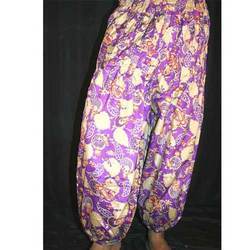 Vintage Sari Printex Balloon Pants