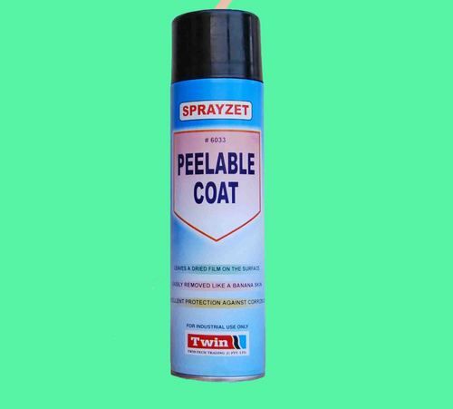 Peelable Coat Aerosol Spray For Protection Against Scratches And Stains 