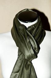 Double Side Woolen Silk Scarf