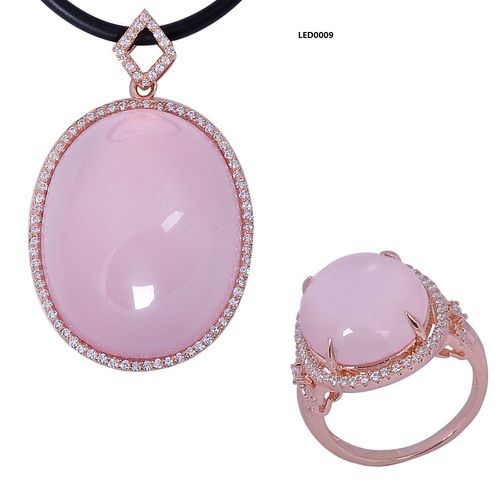 Rose Quartz Gemstone Sets