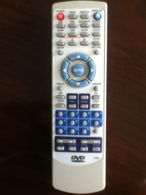 228 DVD Remote