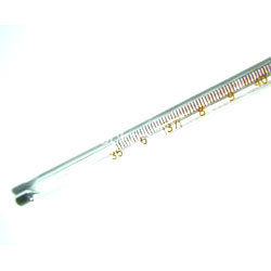 Mercury Thermometer - Superior Quality Glass, Durable Design | Precision Measurement, High Reliability