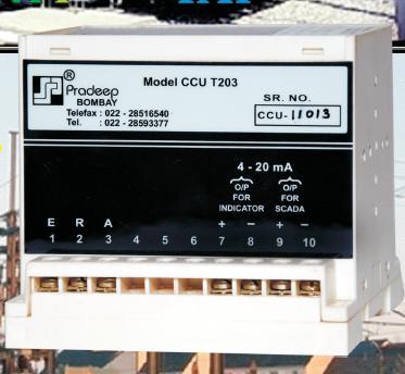  TAP CCU- T 203 के लिए माइक्रोप्रोसेसर आधारित करंट कन्वर्टर यूनिट 