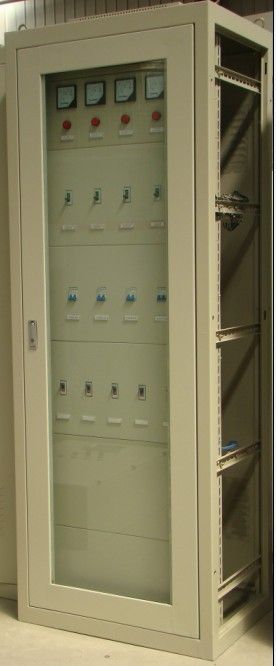 Glass Door Control Cabinet