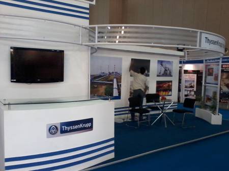 Exhibition Stall Fabrication Work By True Business Times