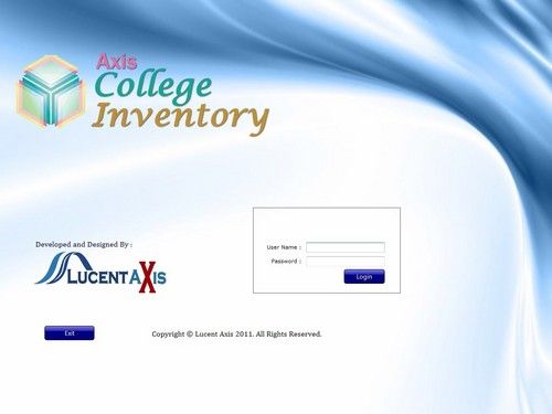 Axis College Inventory Module