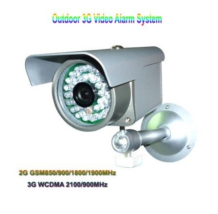 Outdoor 3G Video Monitoring Alarm System Night Vision