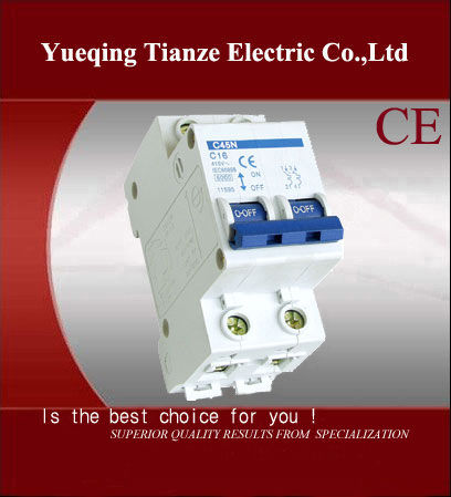 C45 2P Miniature Circuit Breaker