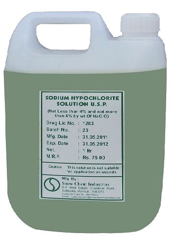 Sodium Hypochlorite Usp