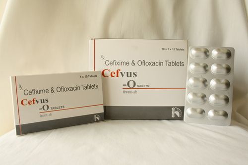 Cefvus-O Tablets: Cefixime And Ofloxacin Tablets