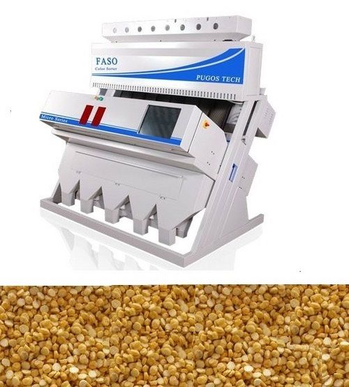 Chana Dal Color Sorter Machine - High Quality Raw Material, International Quality Standards for Effective Contaminant Removal