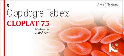 Cloplat-75: Clopidogrel Tablets 75mg (Generic Plavix)
