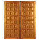 Carved Teak Wood Doors