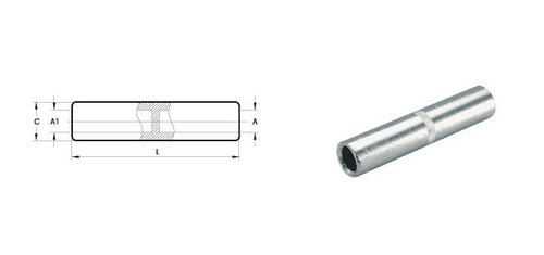 Compression Connectors With Solid Barrier