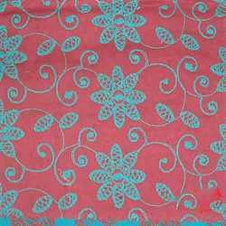 Family Embroidery Fabric