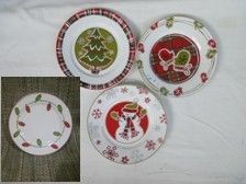 Stock Coffee Plate Set