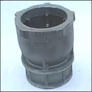 Discharge Outlet - Cast Iron 150mm Diameter Gray | Durable Reliable Easy Install