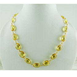 Designer Studded Gold Necklaces