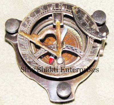 Antique Sundial Compass