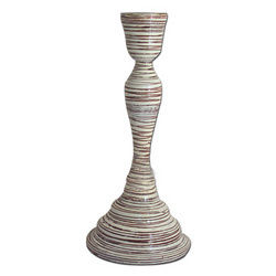 Wooden Candle Holder - Premium Quality Hardwood Finish | Elegant Design, Economical Pricing, Highly Demanded