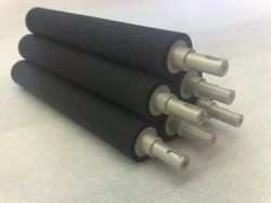 Industrial Rubber Coated Metal Rollers - Multiple Rubber Grades, Suitable for Steel, Textile, Plastic & Paper Industries