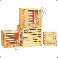 Heavy Duty Wooden Crates - Premium Quality Pine Timber, High Load Capacity | Weather-Resistant, Durable & Versatile for Industrial Use