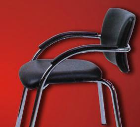 Visitors Chair - Premium Quality Material, Ergonomic Design for Comfort and Durability