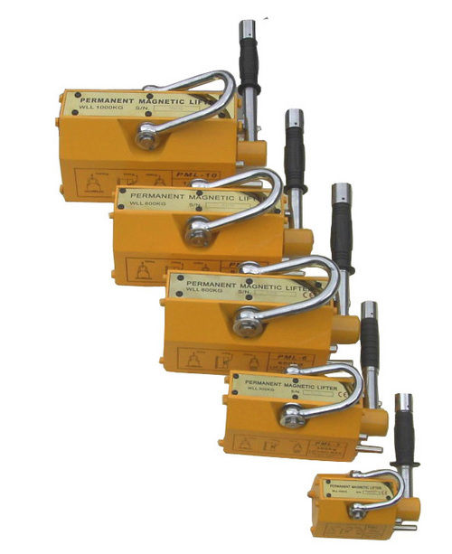 Lifting Magnet - 100 to 6000kgs Capacity, Carbon Steel Framework with N42-45 Magnet for Enhanced Durability and Safety