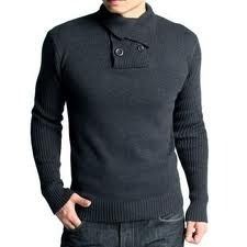 Men Knitted T-Shirt