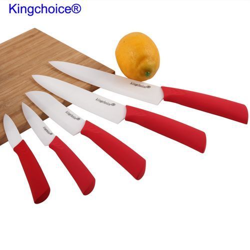 Kitchen Knife With Red Color Handle