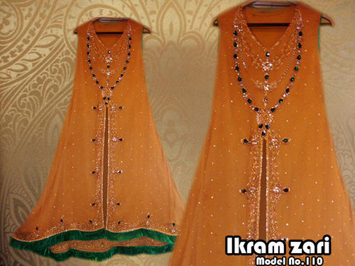 Ladies Suits With Handmade Stone Work