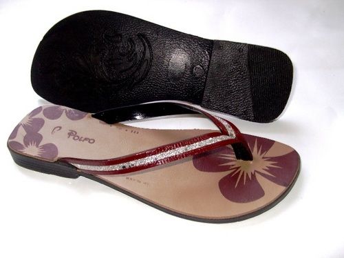 Comfort Designed Ladies Slippers Art-508 Cherry